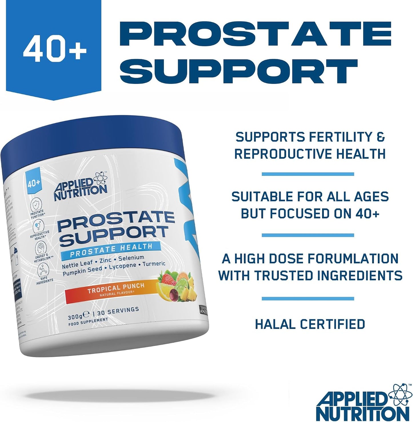 Applied Nutrition Prostate Support 300gm 30 servings