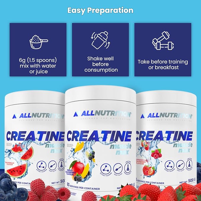 Allnutrition Creatine muscle max 500gm 83 servings