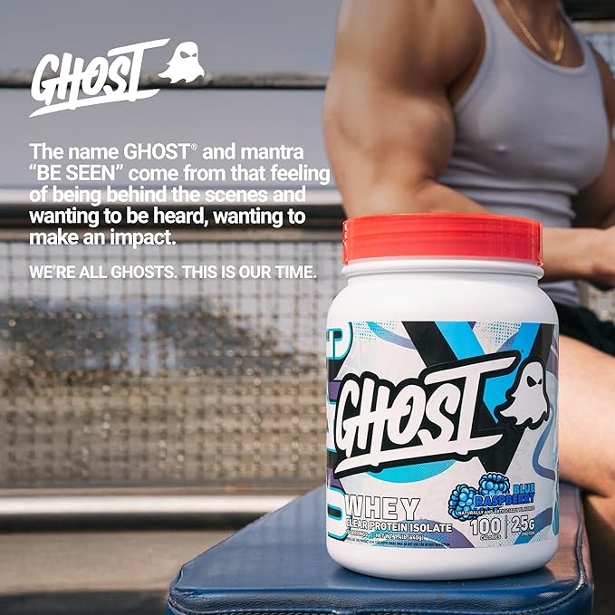 Ghost Whey Clear Protein Isolate 1.4lb 20 servings