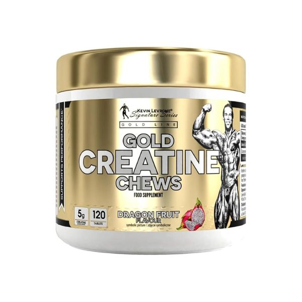 Kevin Levrone Gold Creatine Chews 120 Tablets Dragon Fruit, 216g