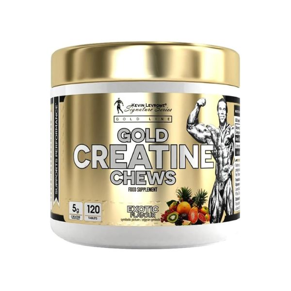 Kevin Levrone Gold Creatine Chews 120 Tablets Exotic Flavour 216g