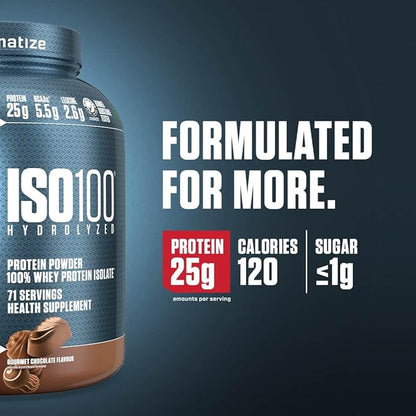 Dymatize ISO100 Hydrolyzed Whey Protein Isolate 5 lb (2.26kg)