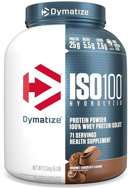 Dymatize ISO100 Hydrolyzed Whey Protein Isolate 5 lb (2.26kg)