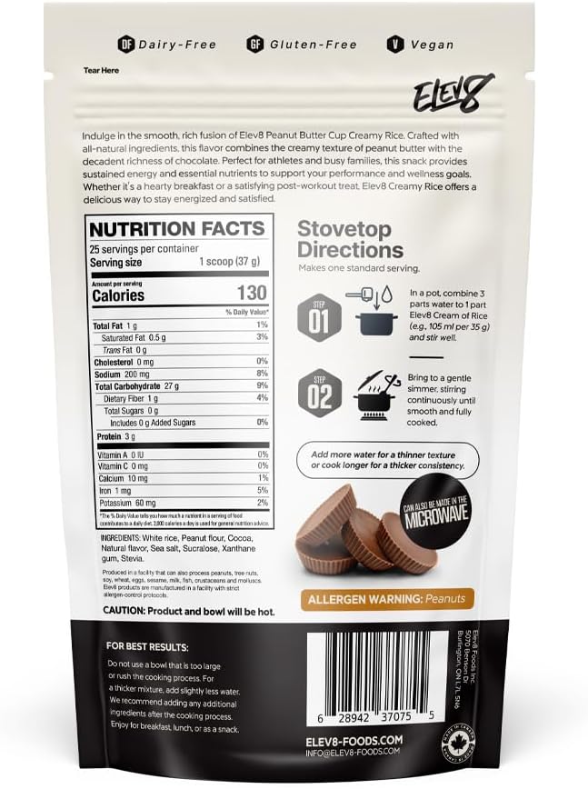 Elev8 Creamy Rice 25 servings
