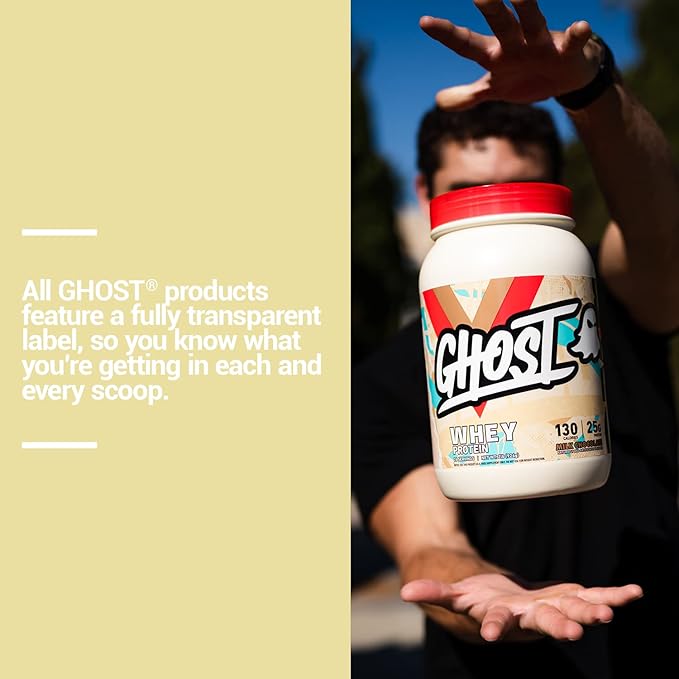 Ghost Whey Protein Milk Chocolate 2lb 26 Servings