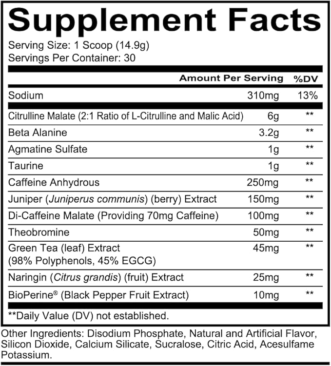 Redcon1 Total War Preworkout 30 servings
