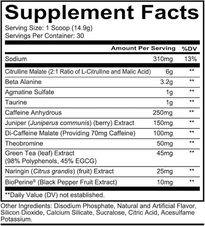 Redcon1 Total War Preworkout 30 servings