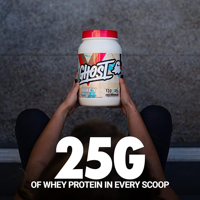 Ghost Whey Protein Milk Chocolate 2lb 26 Servings