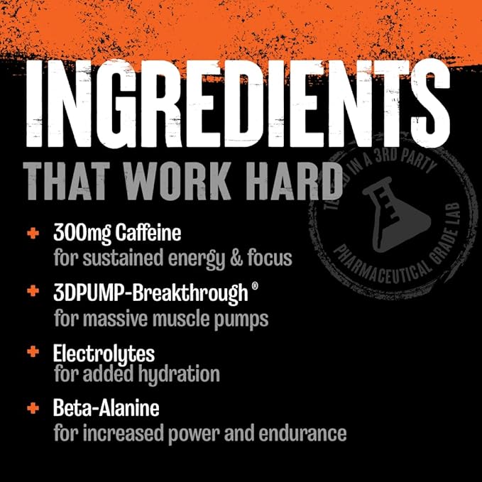 Animal Primal Pre-workout Loaded 512gm 25 servings