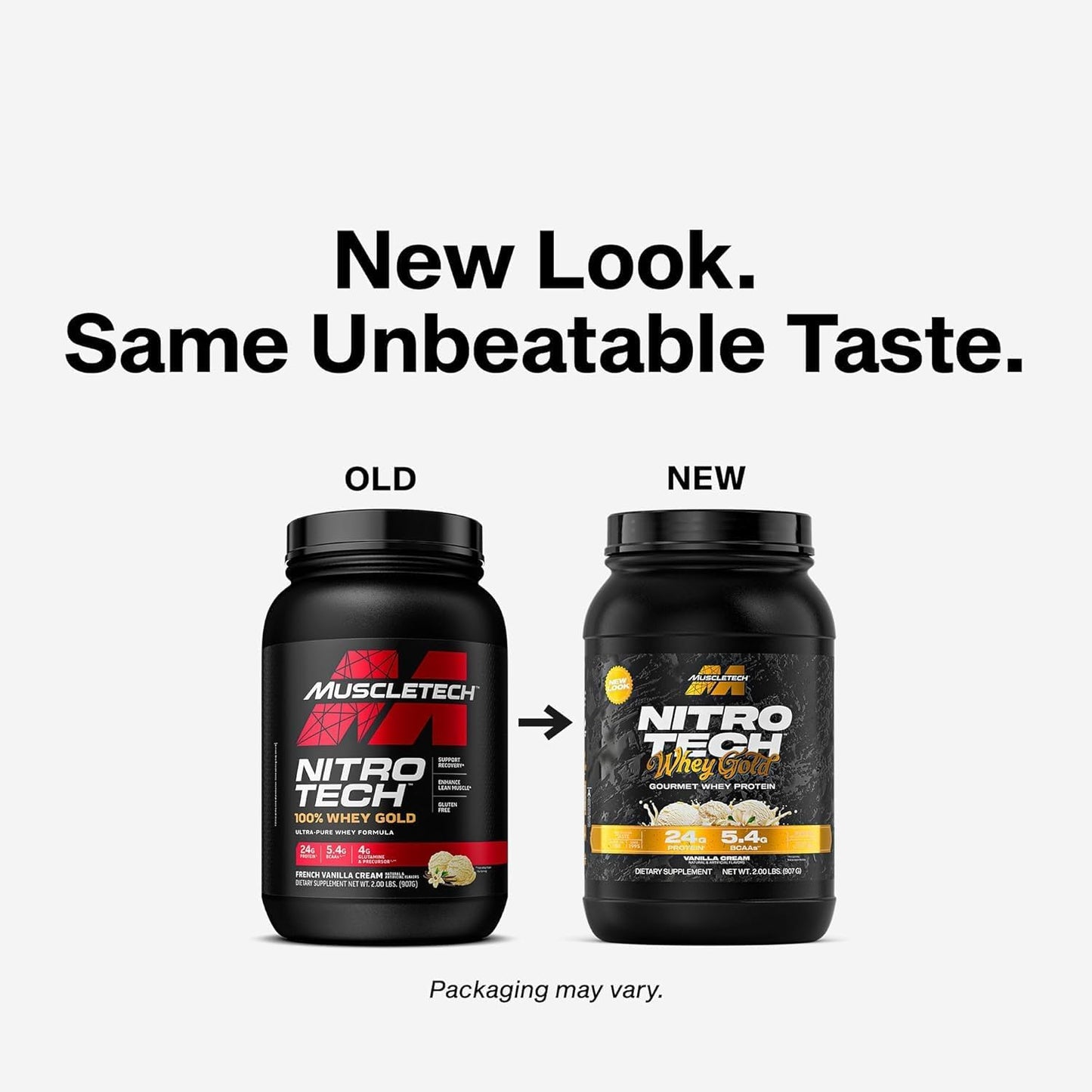 Muscletech Nitro Tech 100% whey Gold French Vanila Cream 907gm