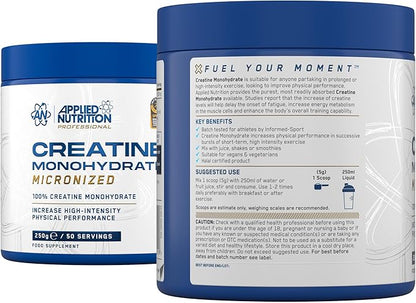 Applied Nutrition Creatine Monohydrate Micronized 250g