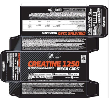 Olimp Creatine 1250 Mega caps 120 Capsules