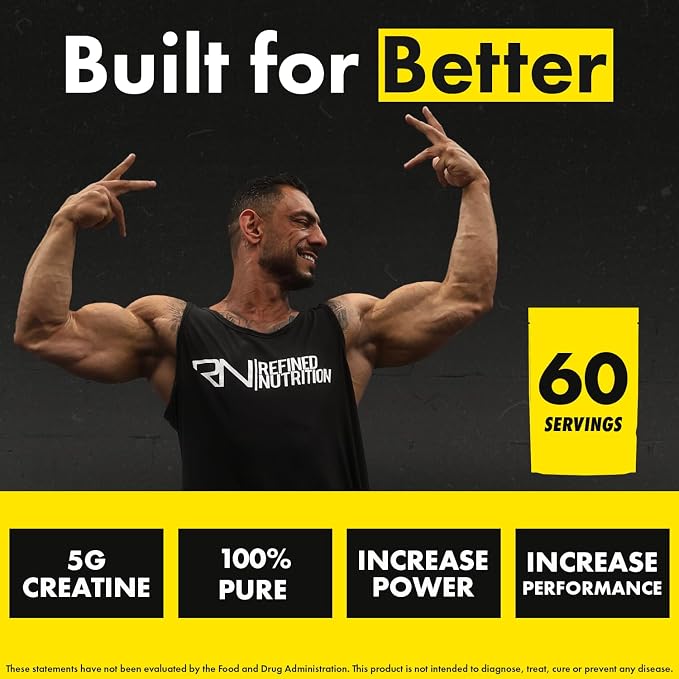 Refined Nutrition Ultra Creatine Monohydrate Powder 300g