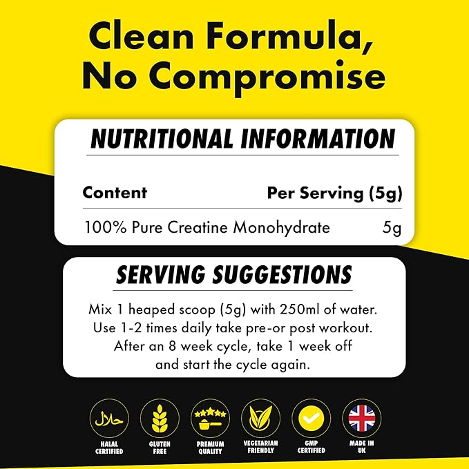 Refined Nutrition Ultra Creatine Monohydrate Powder 300g