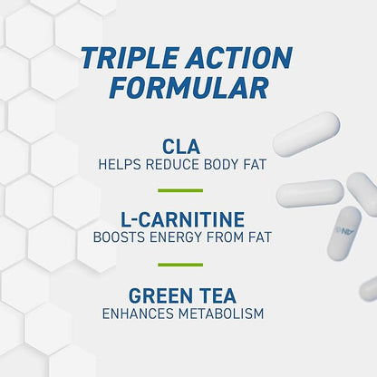 Applied Nutrition CLA+ L-Carnitine & Green Tea 100 capsules