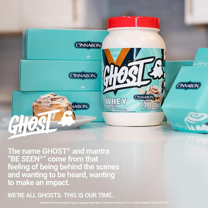 Ghost Whey Protein Cinnabon 2lb 27 servings