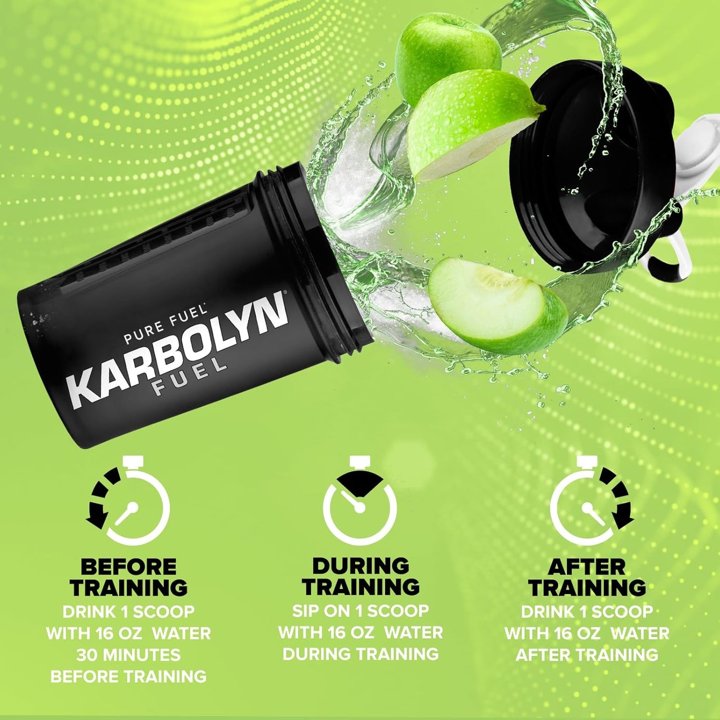 EFX Sports Karbolyn Fuel Green Apple 1.95kg (4.3 lbs)