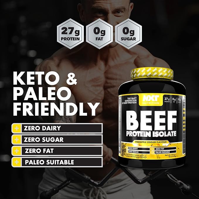 NXT Nutrition Beef Protein Isolate 60 Servings