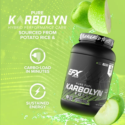 EFX Sports Karbolyn Fuel Green Apple 1.95kg (4.3 lbs)