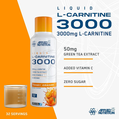 Applied Nutrition L-Carnitine 3000 Liquid 32 Servings 480ml