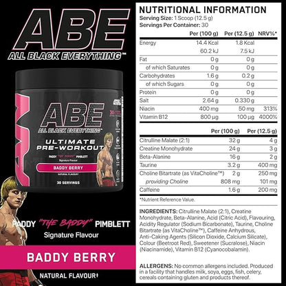 Applied Nutrition ABE All Black Everything Ultimate Pre-workout 375gm