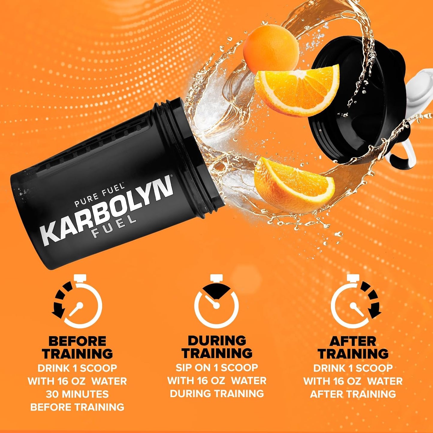 EFX Sports Karbolyn Fuel Orange 1.95kg (4.3 lbs)