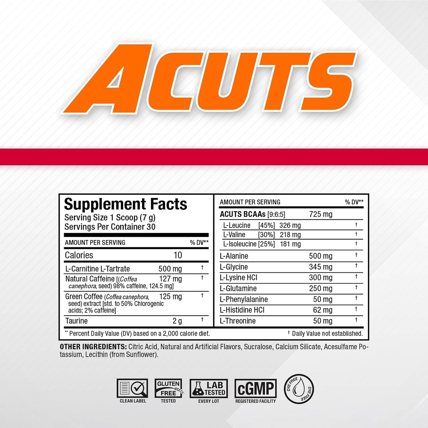 ALLMAX Nutrition A AminoCuts Goji Berry Martini 210g
