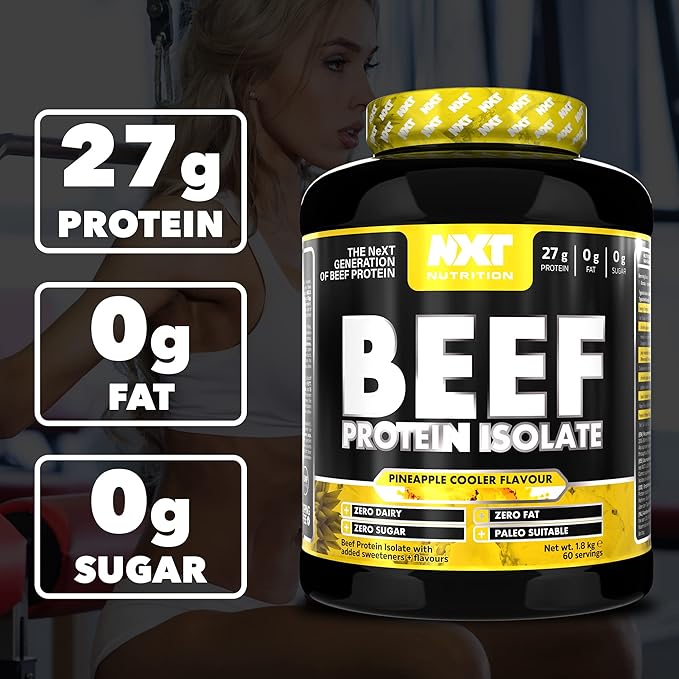 NXT Nutrition Beef Protein Isolate 60 Servings