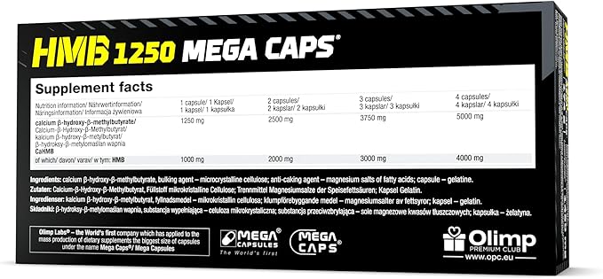 Olimp HMB 1250 Mega Caps 120 Capsules