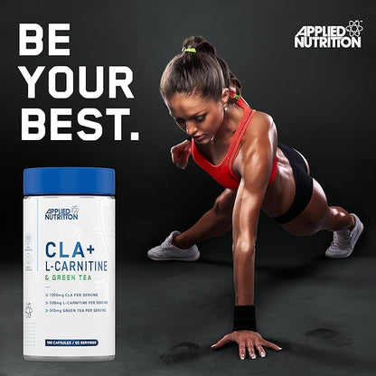 Applied Nutrition CLA+ L-Carnitine & Green Tea 100 capsules