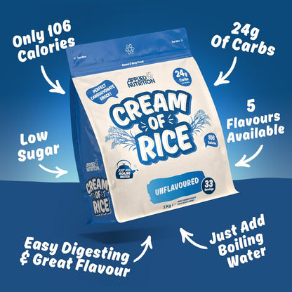 Applied Nutrition Cream of Rice 33 servings 1 kg