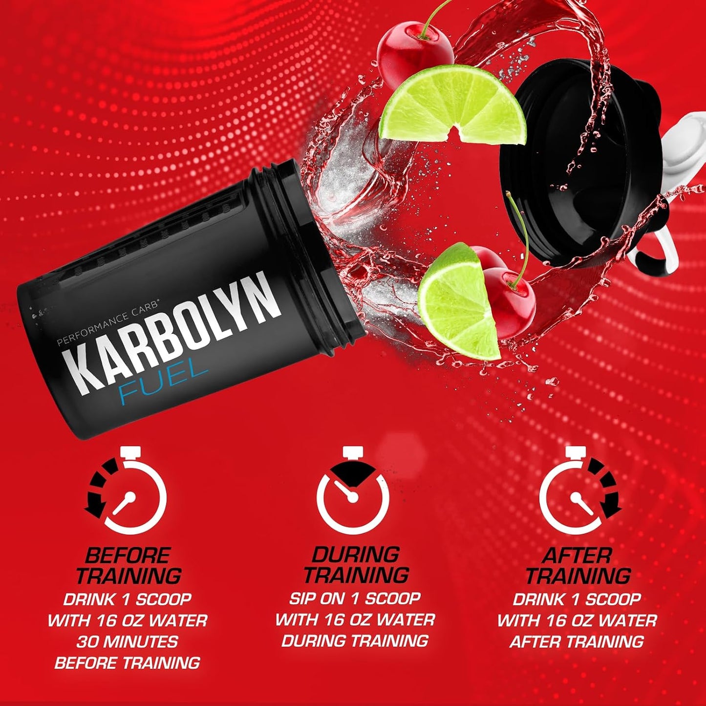 EFX Sports Karbolyn Fuel Cherry Limeade 1.81kg (4 lbs)