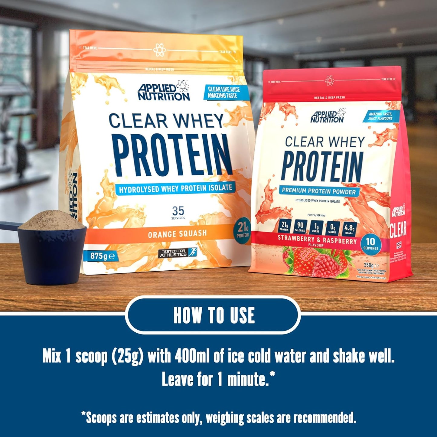 Applied Nutrition Clear Whey Protein 35 servings 875g