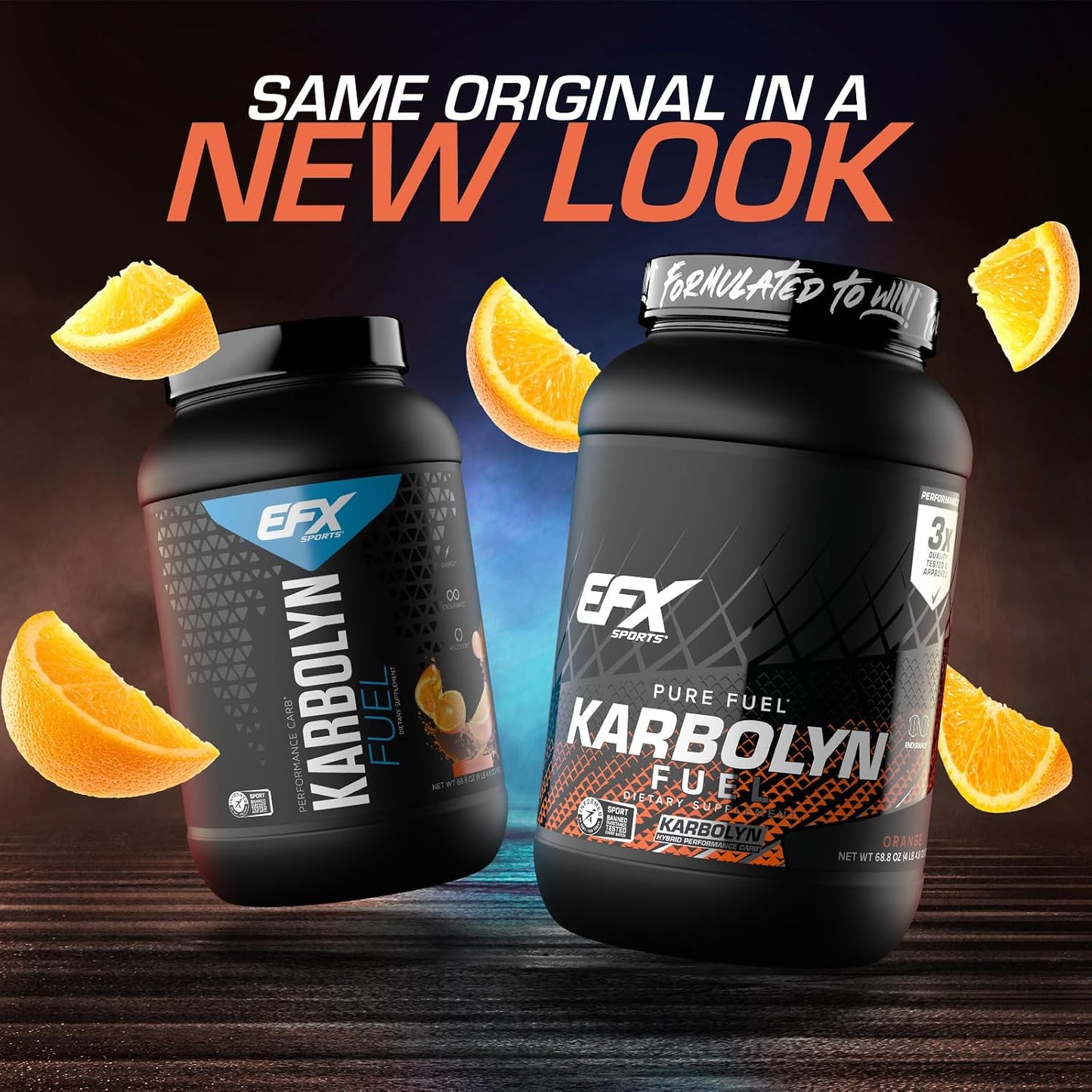 EFX Sports Karbolyn Fuel Orange 1.95kg (4.3 lbs)
