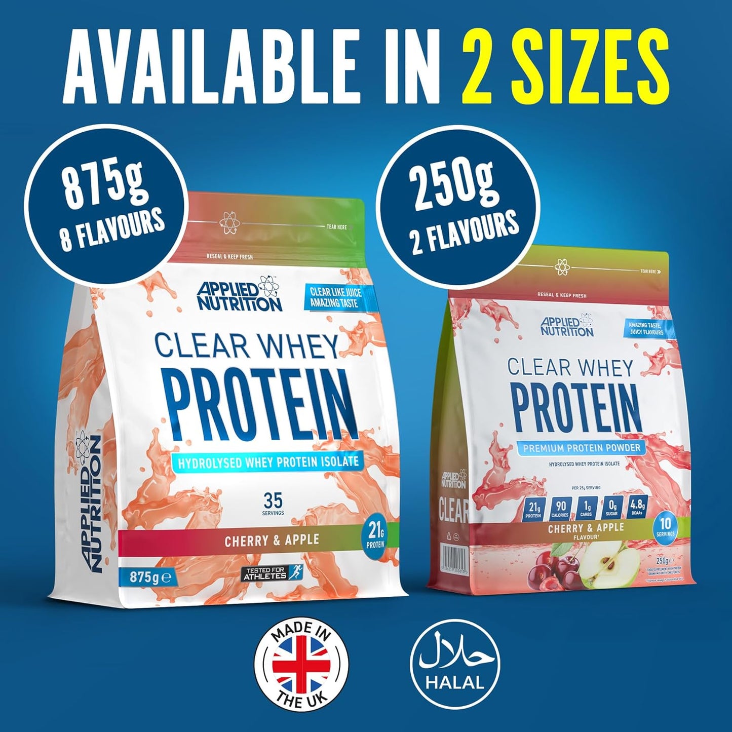 Applied Nutrition Clear Whey Protein 35 servings 875g