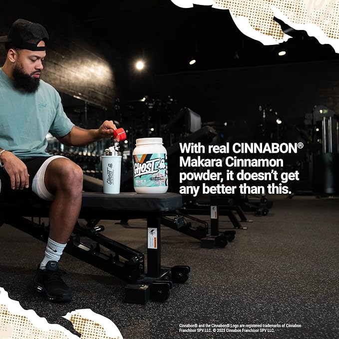 Ghost Whey Protein Cinnabon 2lb 27 servings
