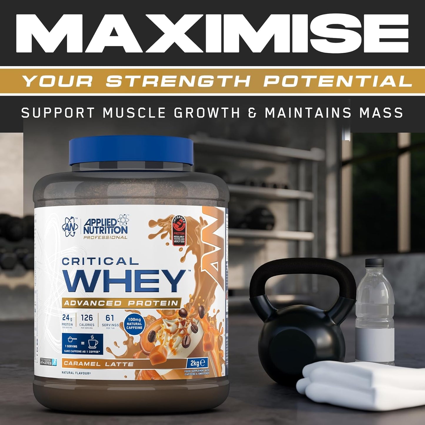 Applied Nutrition Critical Whey 2kg 61 Servings