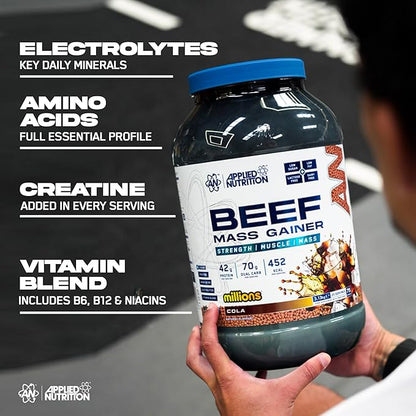 Applied Nutrition Beef Mass Gainer 3.13kg 25 Servings