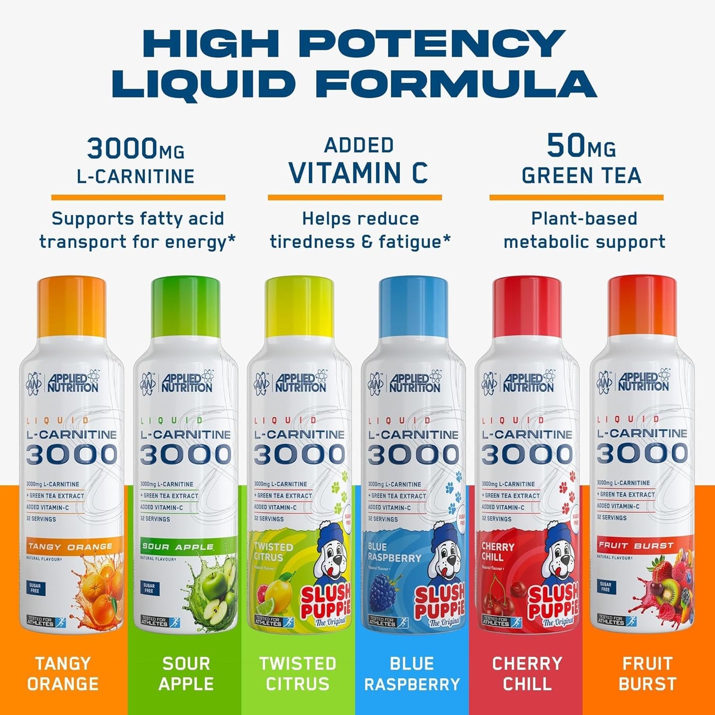 Applied Nutrition L-Carnitine 3000 Liquid 32 Servings 480ml