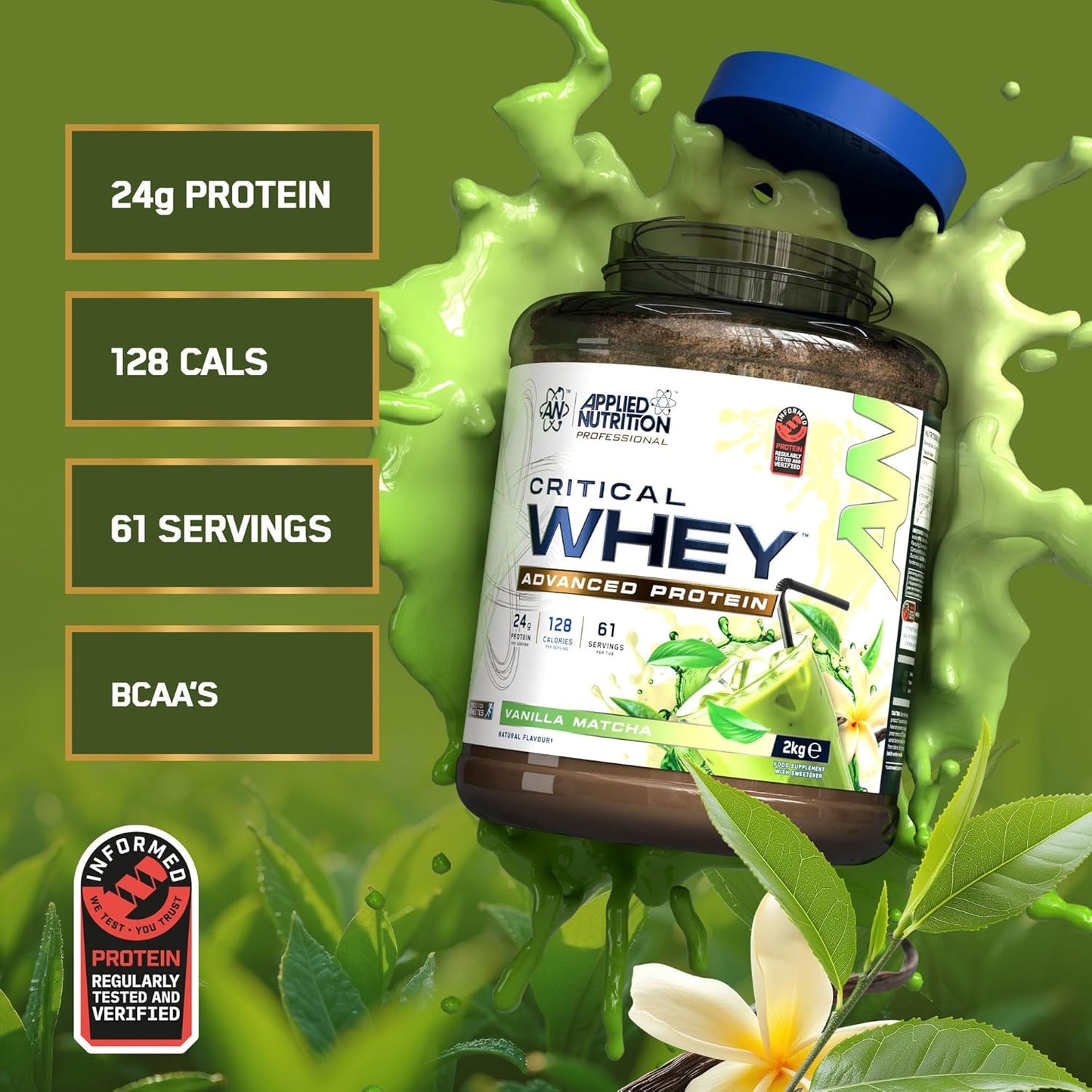 Applied Nutrition Critical Whey 2kg 61 Servings