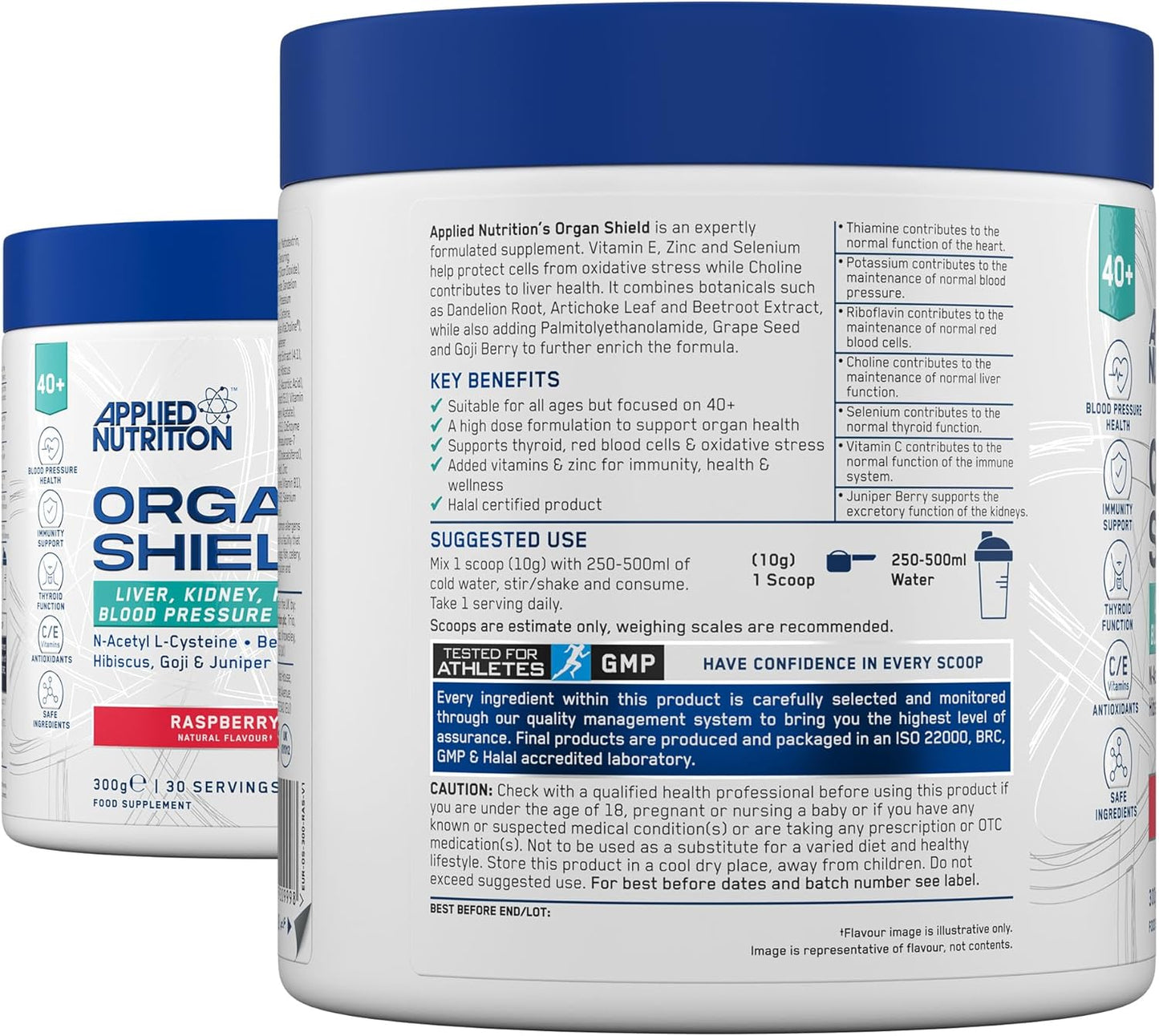 Applied Nutrition Organ Shield 300gm 30 servings