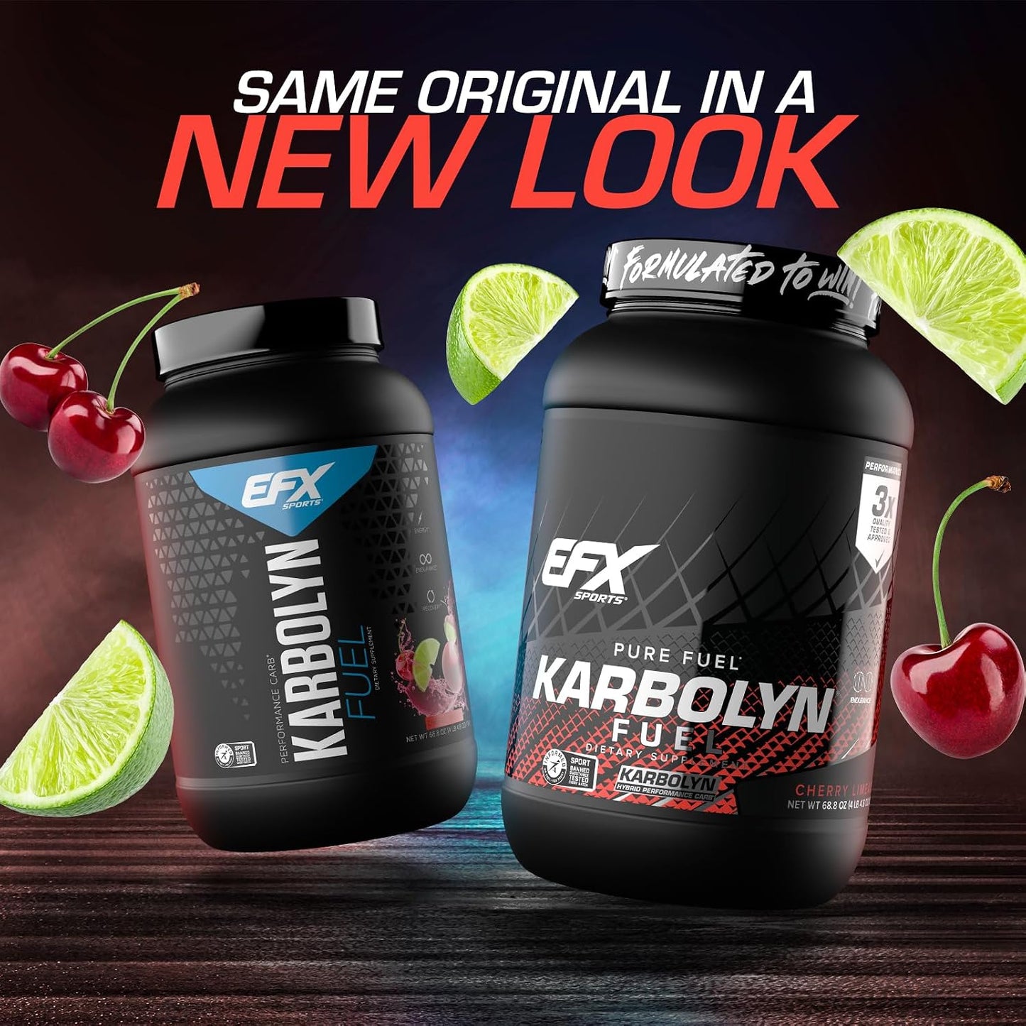 EFX Sports Karbolyn Fuel Cherry Limeade 1.81kg (4 lbs)