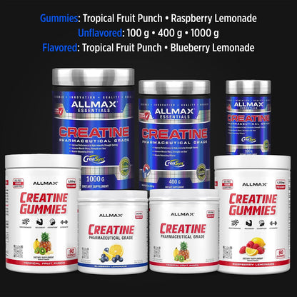 ALLMAX Creatine Monohydrate Powder 400g