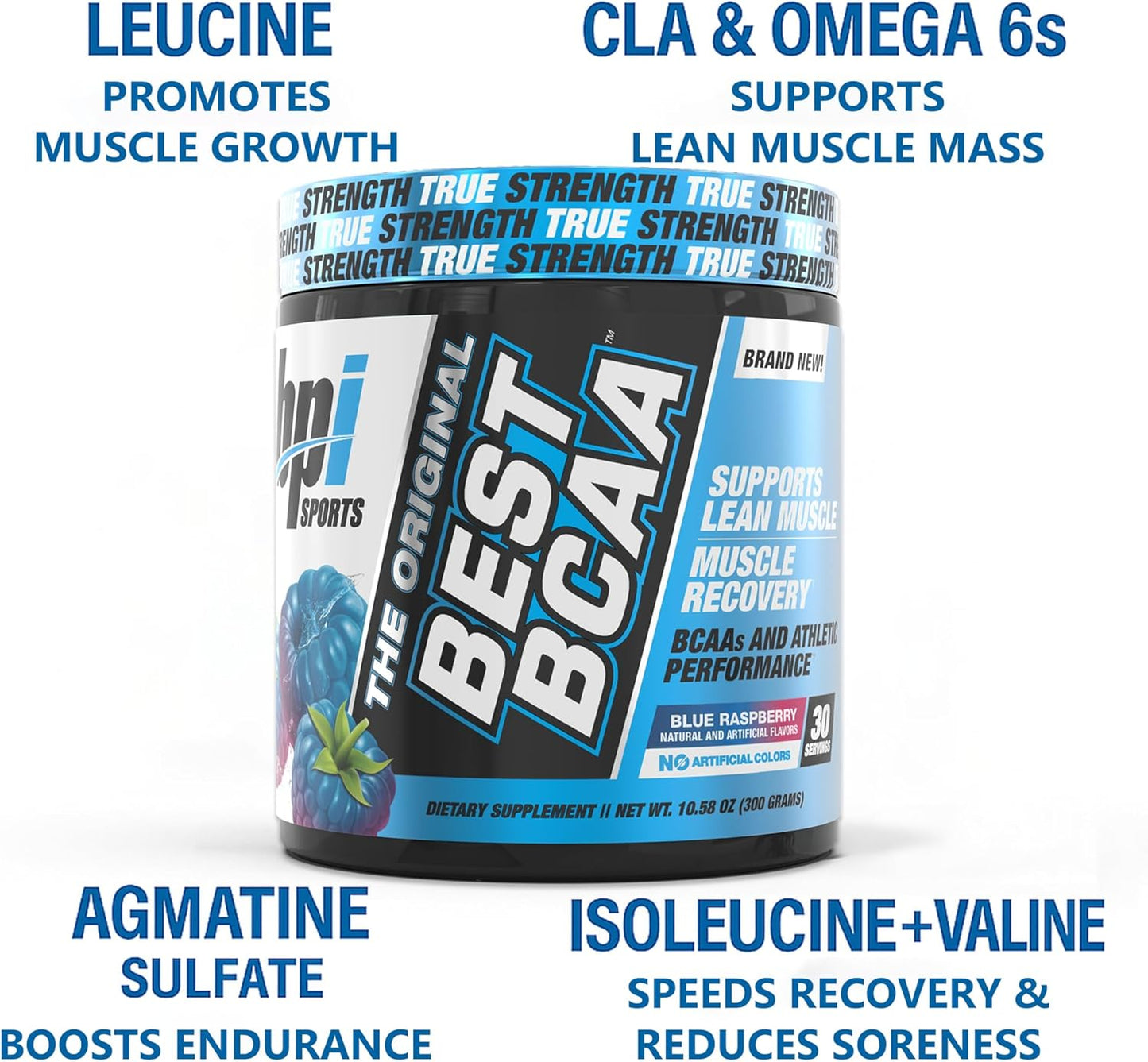 Bpi Sports Best BCAA Blue Raspberry 30 servings