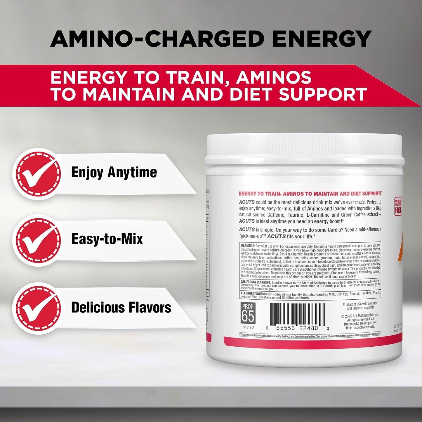ALLMAX Nutrition A AminoCuts Goji Berry Martini 210g