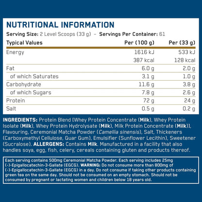 Applied Nutrition Critical Whey 2kg 61 Servings