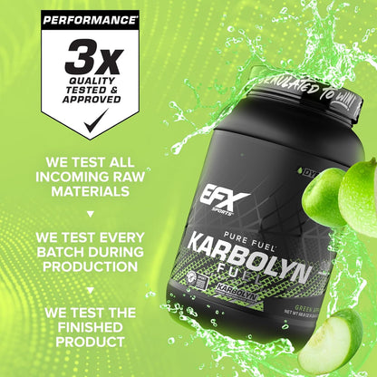 EFX Sports Karbolyn Fuel Green Apple 1.95kg (4.3 lbs)