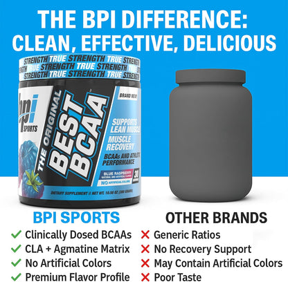 Bpi Sports Best BCAA Blue Raspberry 30 servings