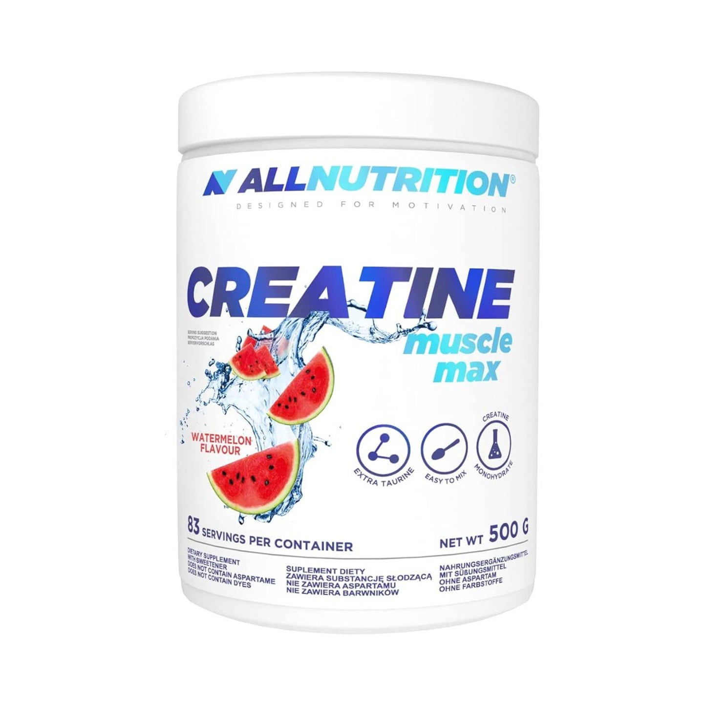 Allnutrition Creatine muscle max 500gm 83 servings