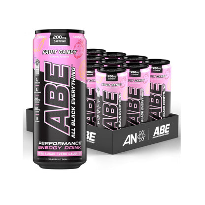 Applied Nutrition ABE Drink (12 x 330 ml) - Energy Drinks - 200 mg Caffeine